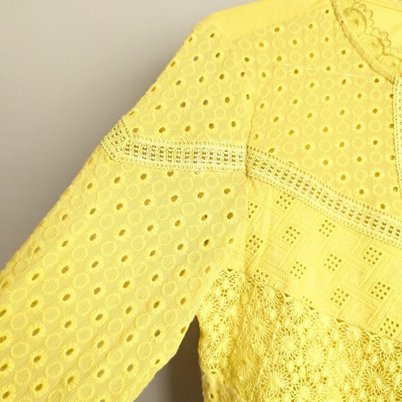 Anthropologie James Coviello Burnham Lace Top by James Coivello - Picture 8 of 12